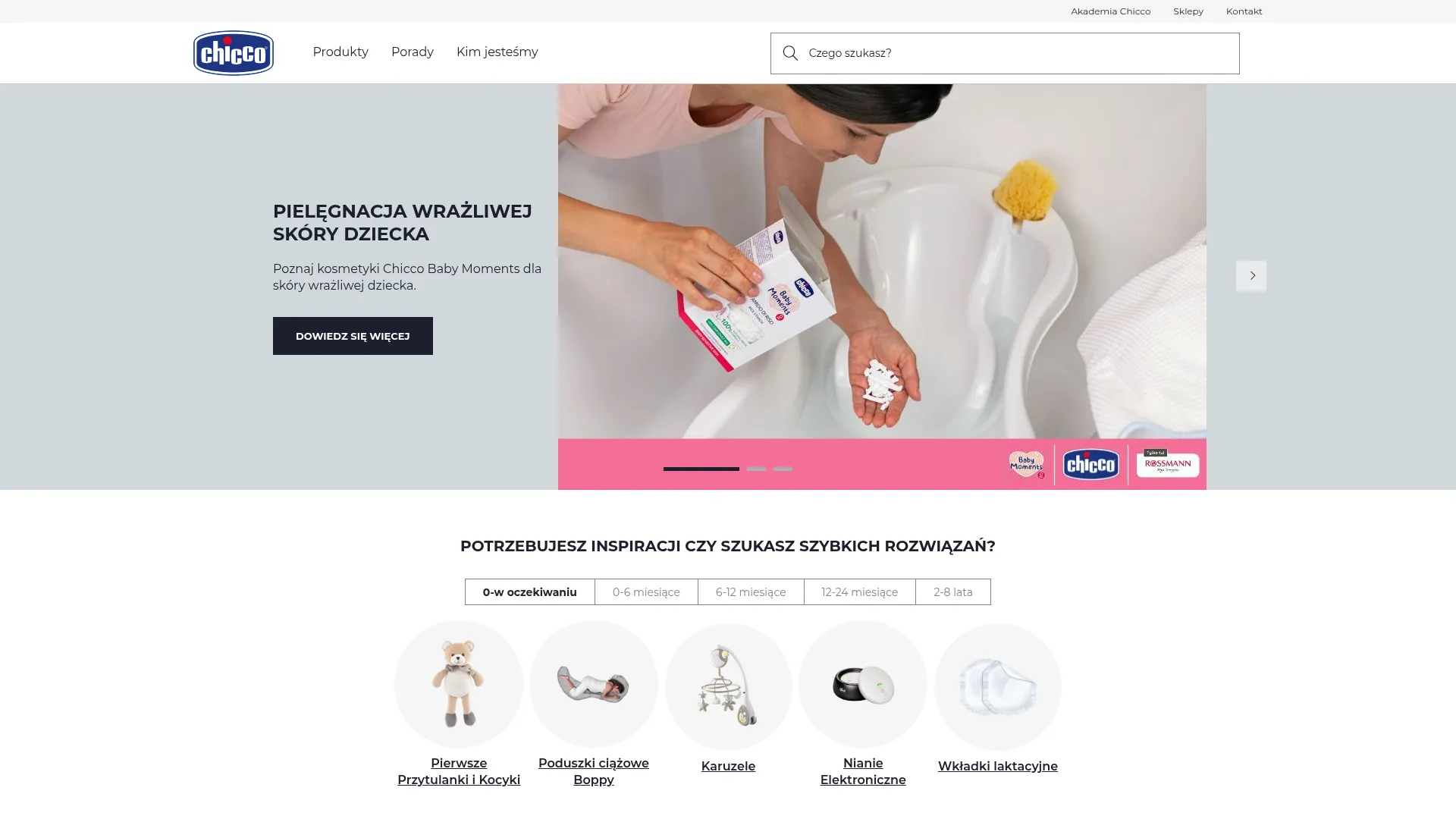 Zrzut ekranu strony internetowej