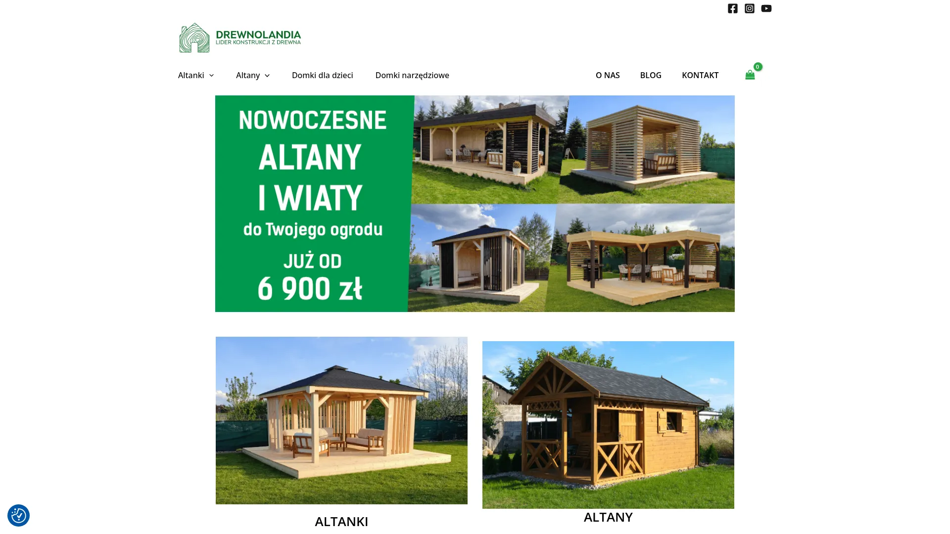 Zrzut ekranu strony internetowej