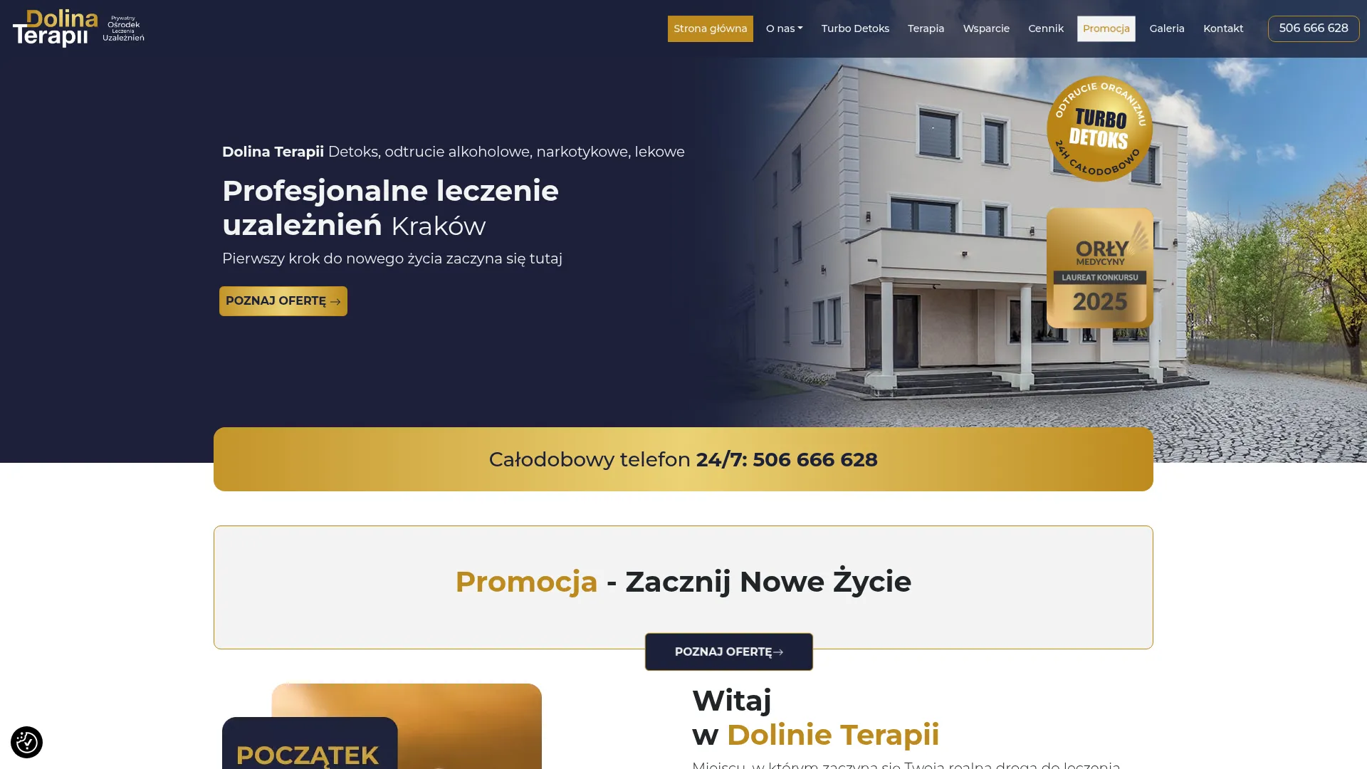 Zrzut ekranu strony internetowej